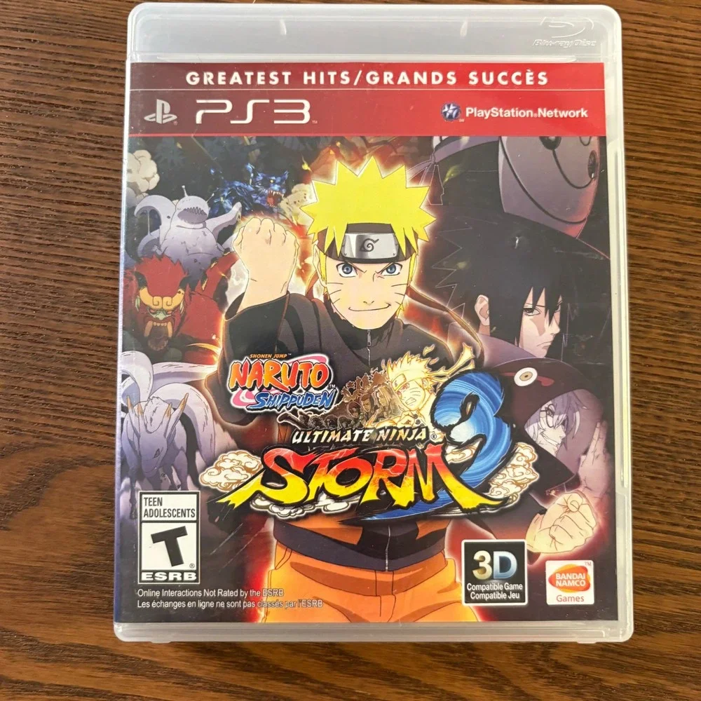 Namco Naruto Shippuden Ultimate‎ Ninja Storm 3 PS3 One Size Multi Excellent 3D